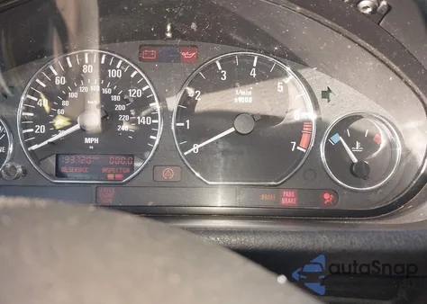 2001 BMW Z3 2.5I z USA, uszkodzony, nr VIN WBACN33491LK48100